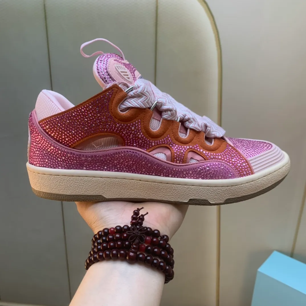 💰620. Lanvin LANVIN. 22 colors: nubuck fabric, breathable mesh, cowhide feet! Same style for men and women: sizes 35-46! High and low versions!